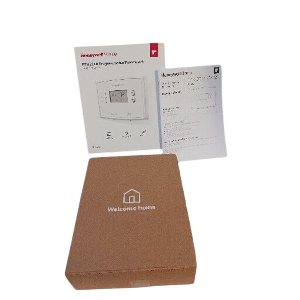 Honeywell EMPTY BOX & BOOKLET for Home Programmable Thermostat RTH221B Heat Cool